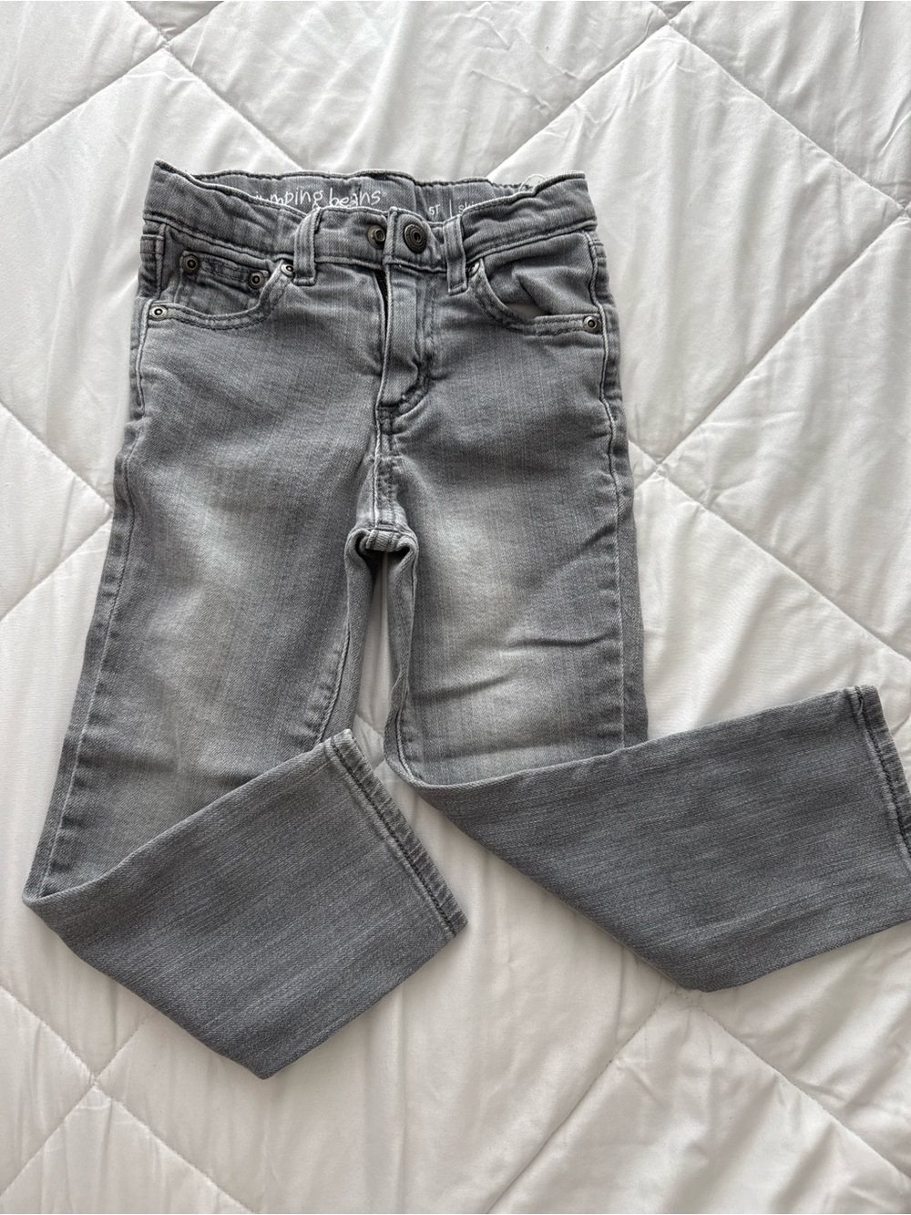 jumping beans Light Gray Kids Denim Jeans